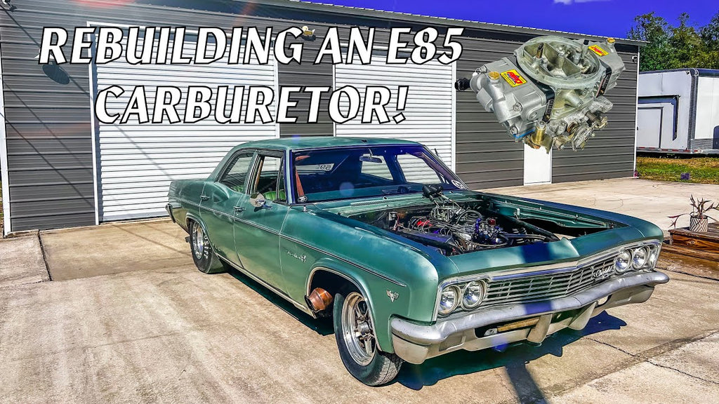 Emergency Carb Rebuild to get the Angry Yankee Impala Home!