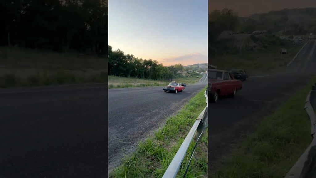 There's a MASSIVE HILL after the Finish Line (KD Dragway)