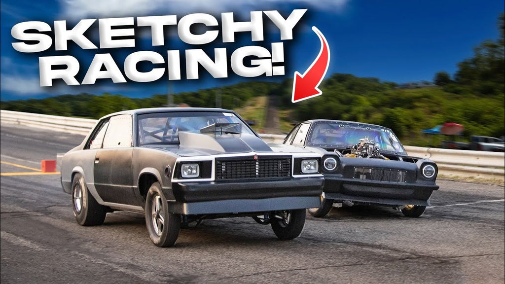 Racing Towards A MASSIVE Hill in 1000+ HP Cars!  (KD Dragway)