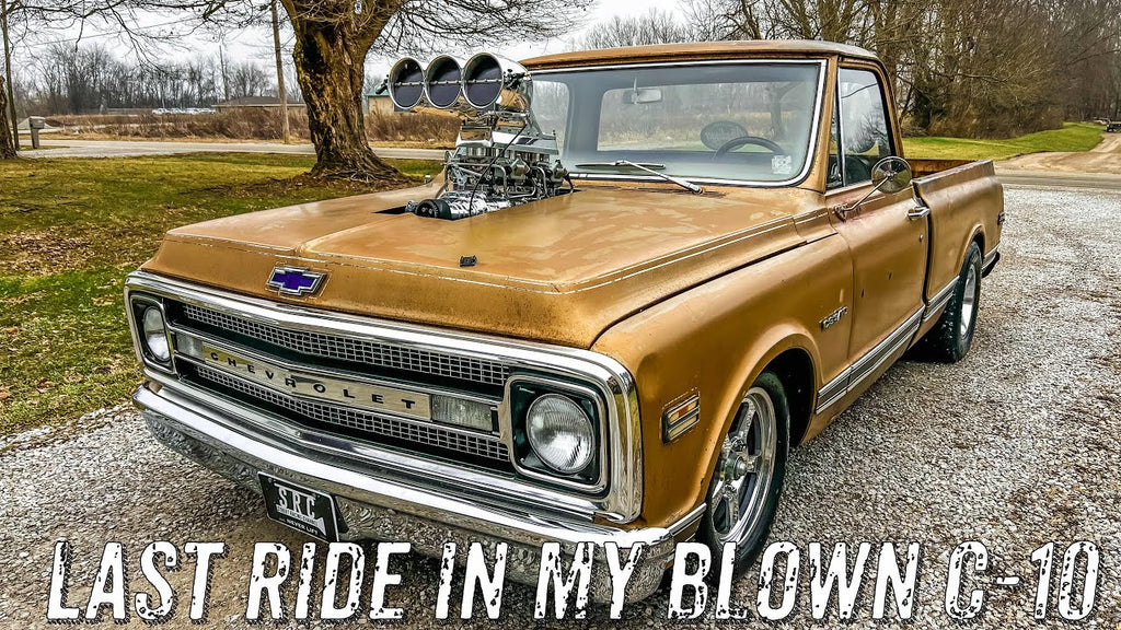 The Last Ride… WINNER picks up the Blown SRC C-10 Giveaway Truck.