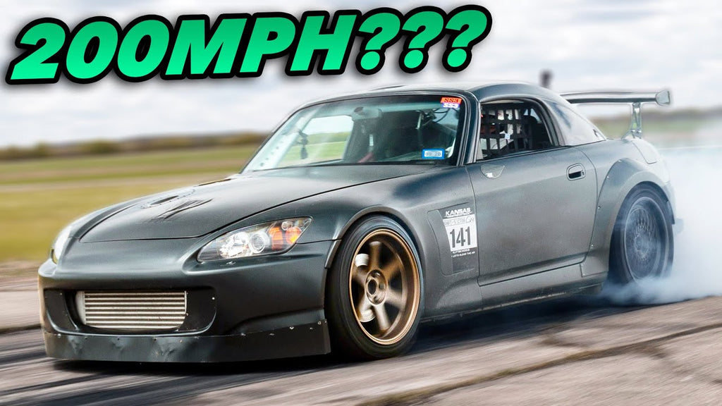 S2000 Gets SKETCHY Trying to Break 200MPH Barrier!