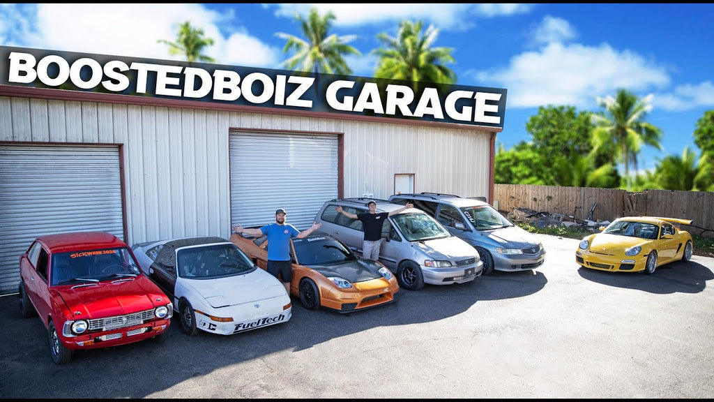 BoostedBoiz INFAMOUS Car Collection + Garage Tour (Record Holding Hondas)