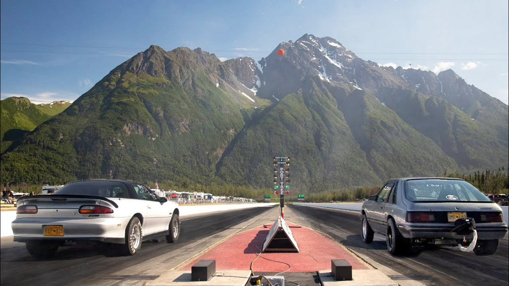 We went to the ONLY Drag Strip in ALASKA..it was EPIC!