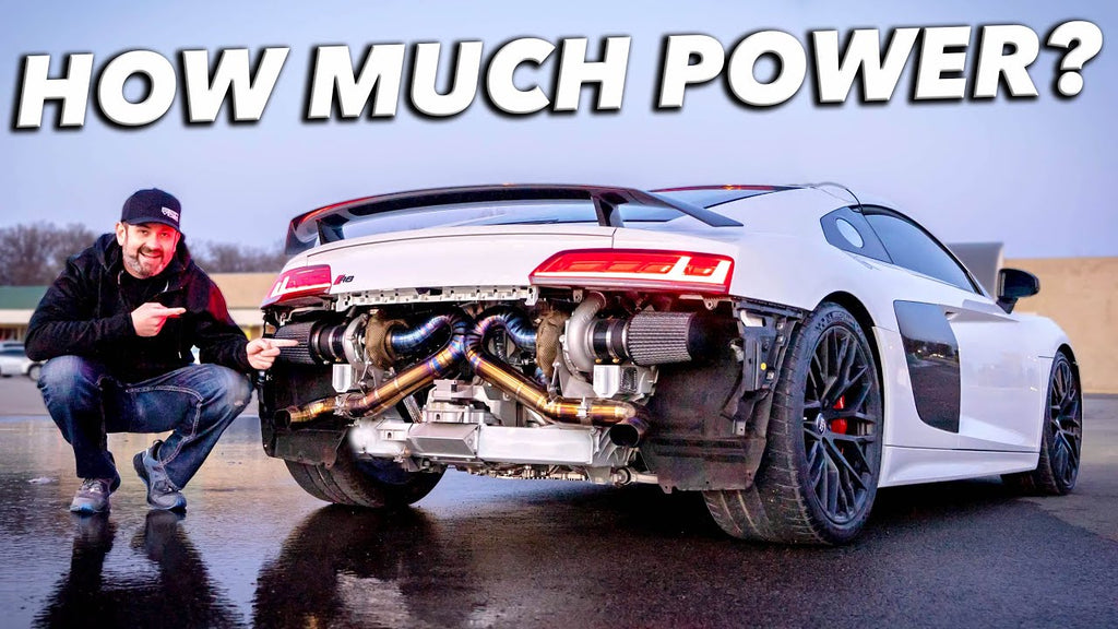 Twin Turbo Audi R8 is FINISHED (Dyno + First Drive)