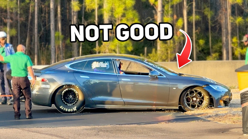 Sick Week Day 4 - Twin Turbo Big Block Tesla WIPES OUT!