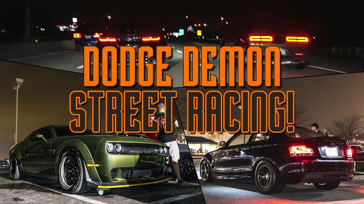 DODGE DEMON STREET RACING, 700hp BMW, 670hp Corvette ZR1, 570hp C6 Z06 ...