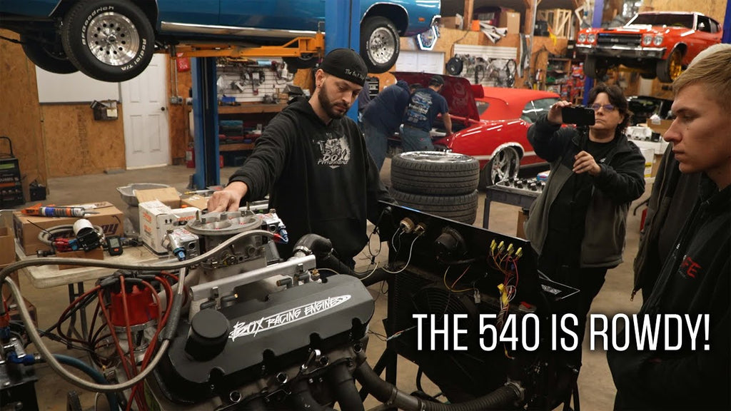 The Nova's 540 BIG BLOCK First Look and Fire Up