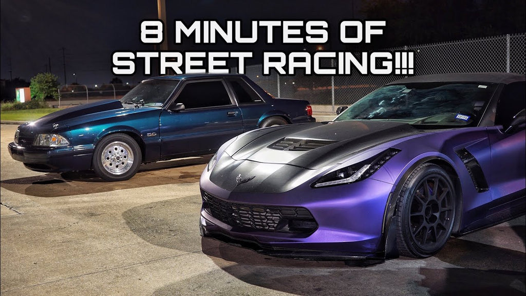 900hp C7, Twin Turbo Mustang, Gen 3/10R80 Foxbody, Hellcat & MORE get down on Texas STREETS!