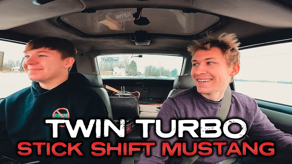 I Put a 5 Speed in my SKETCHY Twin Turbo Mustang!
