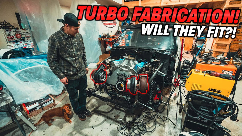 Mounting the Turbos on the S10!