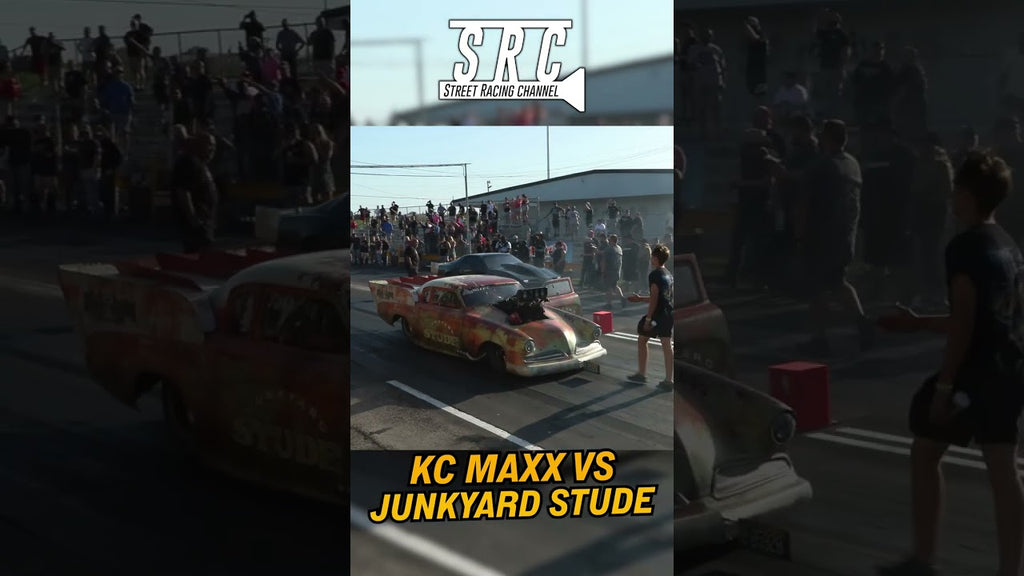 KC MAXX  vs JUNKYAR STUDE off the trailer at Small Tire Gangstas! #noprepracing #dragracing