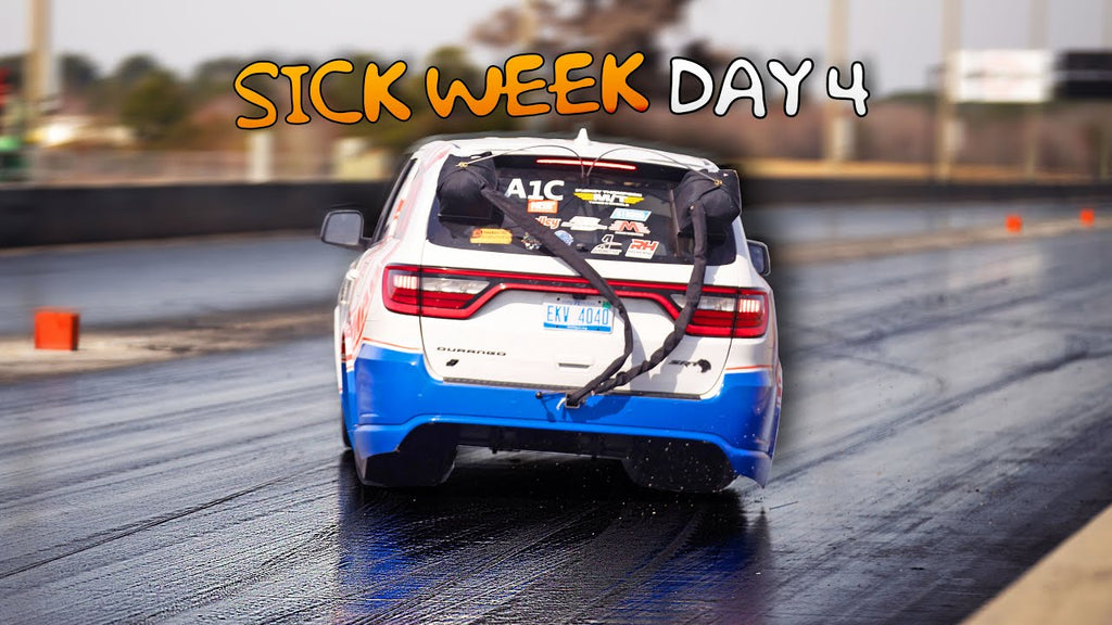 SIDEWAYS at 100MPH, Tesla with Twin Turbo BIG BLOCK, and MORE!  | Sick Week Day 4