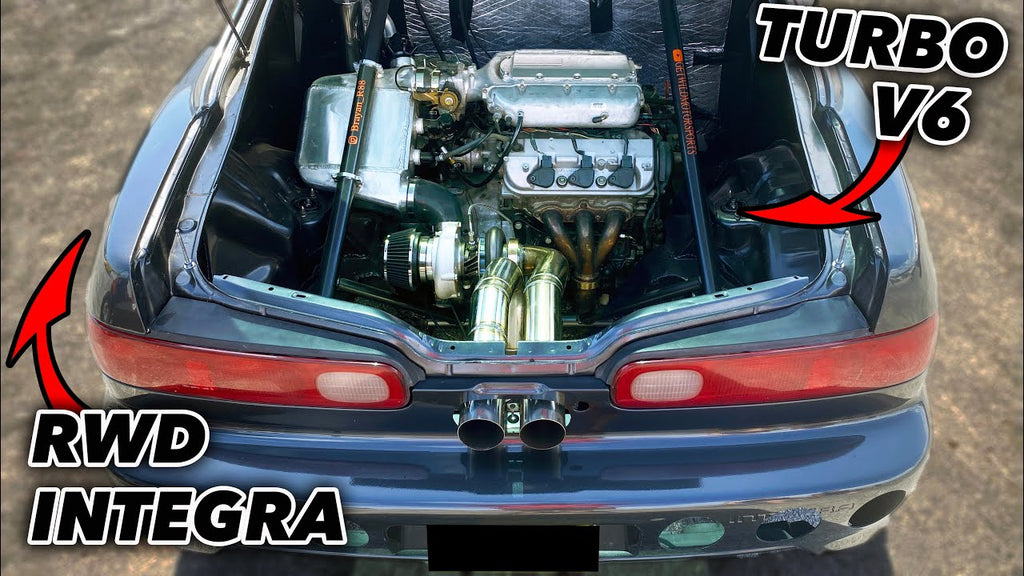 Rear Engine Integra DOMINATES v8’s on the STREET!