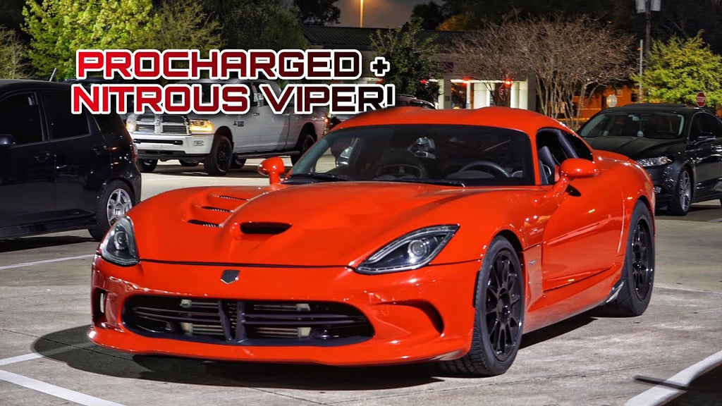 1200hp Viper vs 1300hp GT-Rs & Turbo Mustang vs Boosted Corvettes on TEXAS STREETS!!!